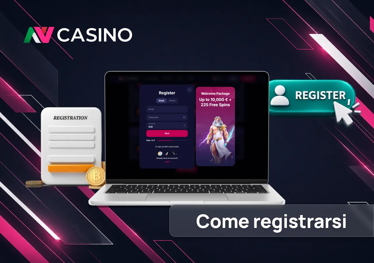 NV Casino registrazione